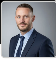 Rudi, founder of Cutlers Group Ltd — professional portrait in a suit
